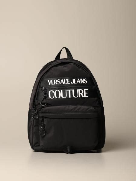 versace mochila hombre|versace jeans backpack.